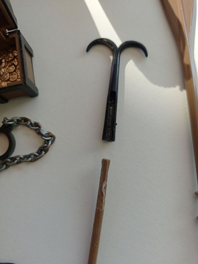 Madelman corsario y pirata pata palo con balsa