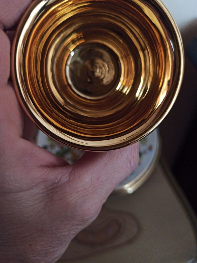 Capodimonte 4  tazzine da caffè c/ piattino