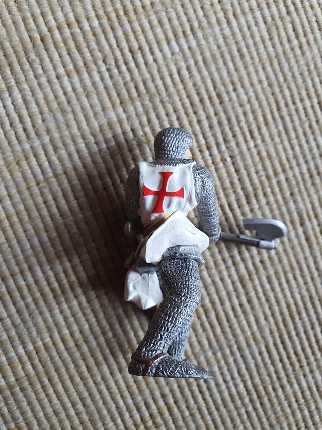 3 Soldados medievales Papo. Comprados en Alemania.