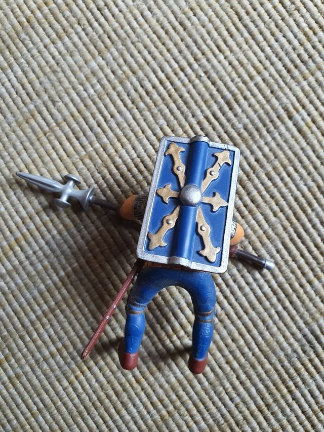 3 Soldados medievales Papo. Comprados en Alemania.