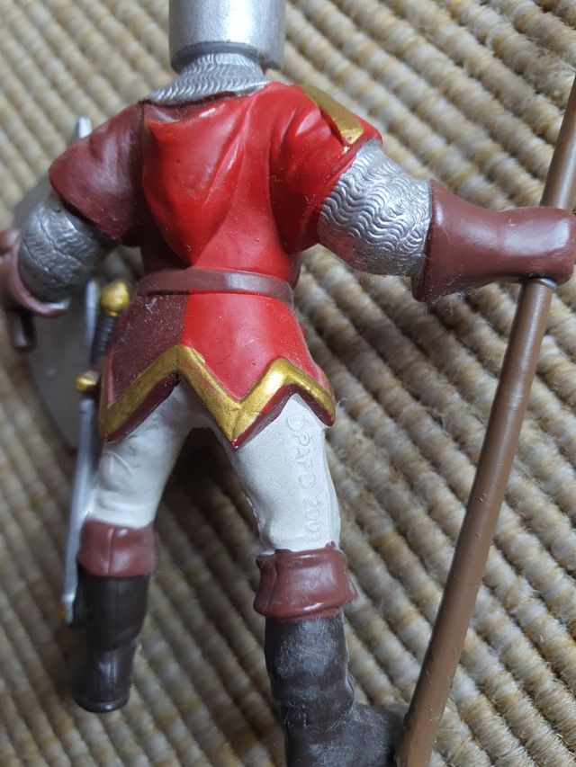 3 Soldados medievales Papo. Comprados en Alemania.