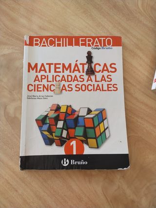Libro de Matemáticas aplicadas a las ciencias soci