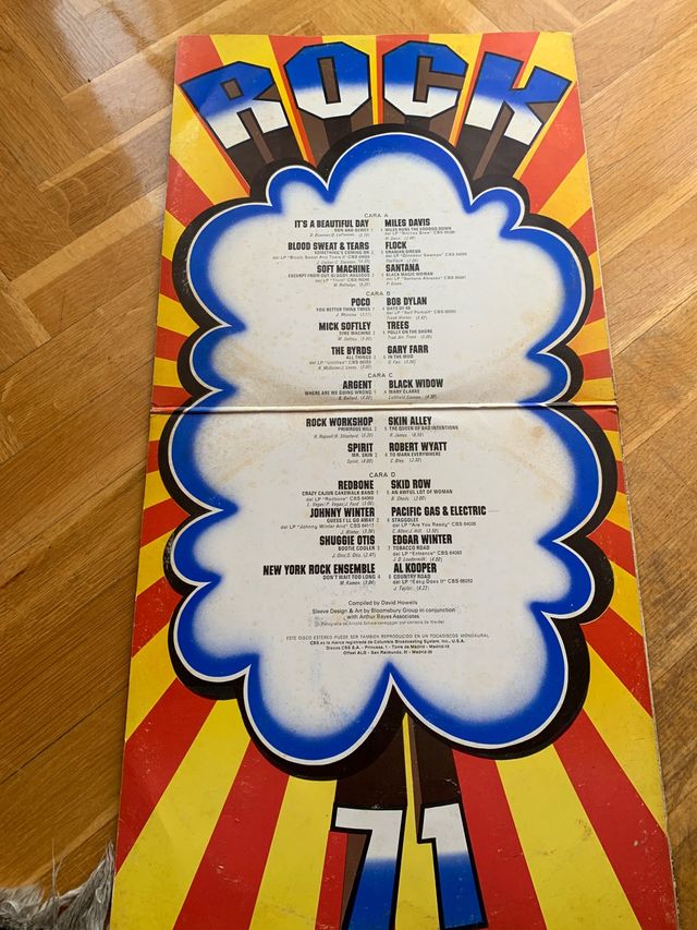 Álbum con 2 LPs de ROCK año 71