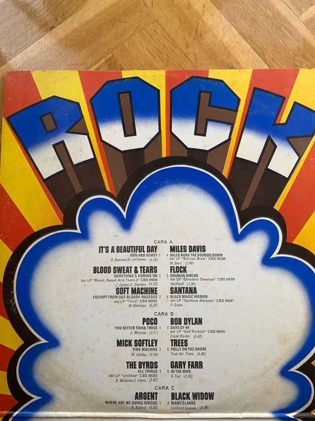 Álbum con 2 LPs de ROCK año 71