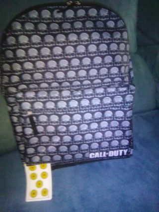 mochila juego call of duty a estrenar.