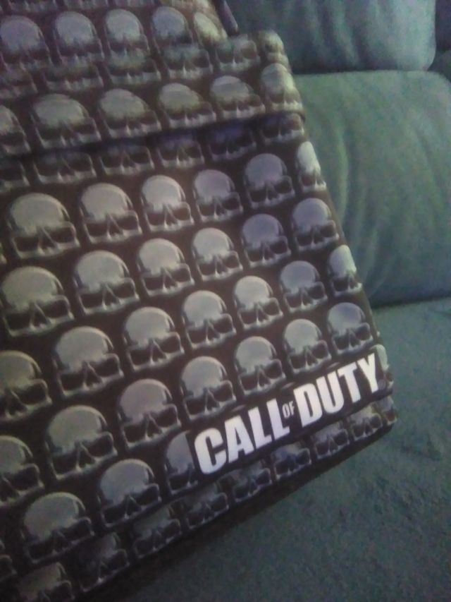mochila juego call of duty a estrenar.