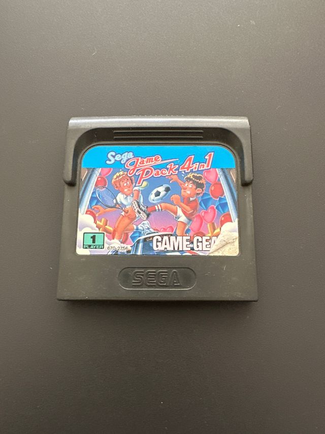 Sega game pack 4 in 1 game gear de segunda mano por 4 EUR en Palma de