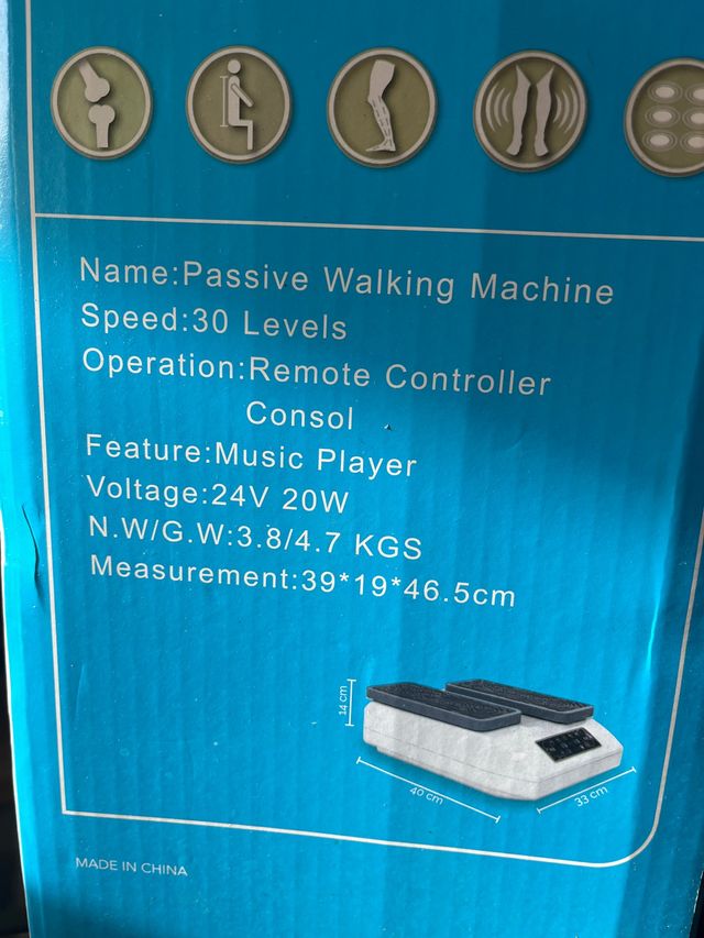 Máquina de andar pasiva