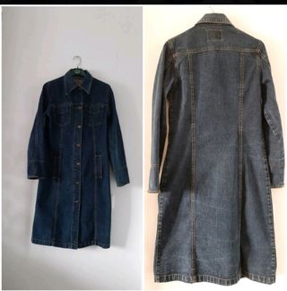 Abrigo vaquero denim Trafaluc talla M/L