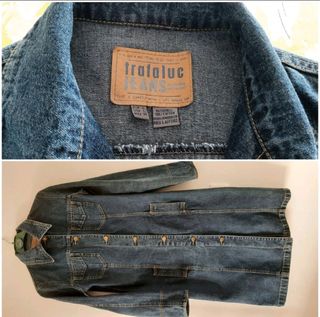 Abrigo vaquero denim Trafaluc talla M/L
