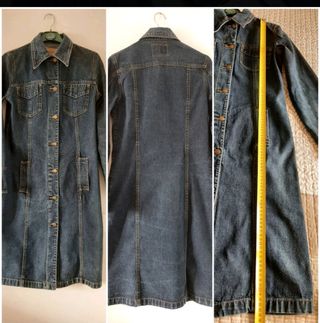 Abrigo vaquero denim Trafaluc talla M/L