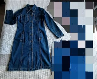 Abrigo vaquero denim Trafaluc talla M/L