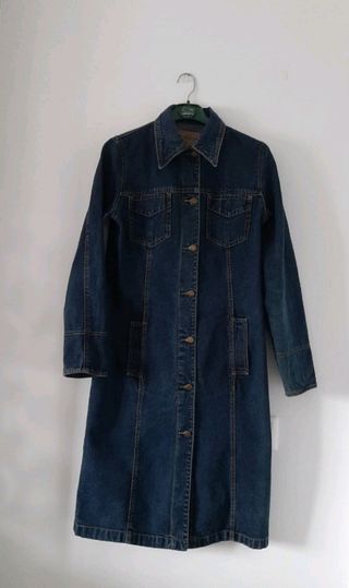 Abrigo vaquero denim Trafaluc talla M/L