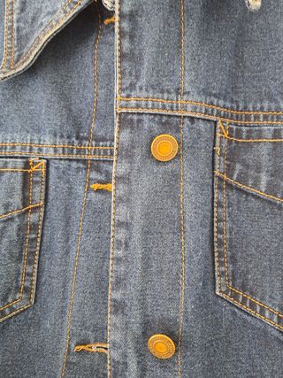 Abrigo vaquero denim Trafaluc talla M/L