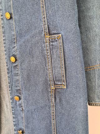 Abrigo vaquero denim Trafaluc talla M/L