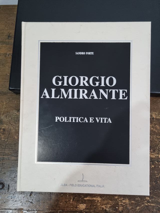 libro Giorgio Almirante edizione numerata collezio
