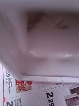 porta biscotti natalizio in ceramica con coperchio