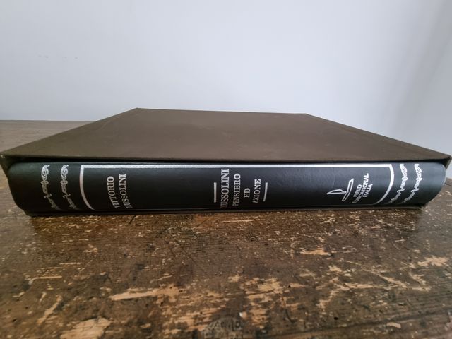 libro Mussolini edizione numerata collezione