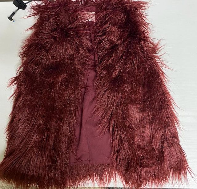 Chaleco de pelo.talla 10-11