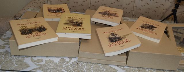 Set di libri del Capitano Alatriste