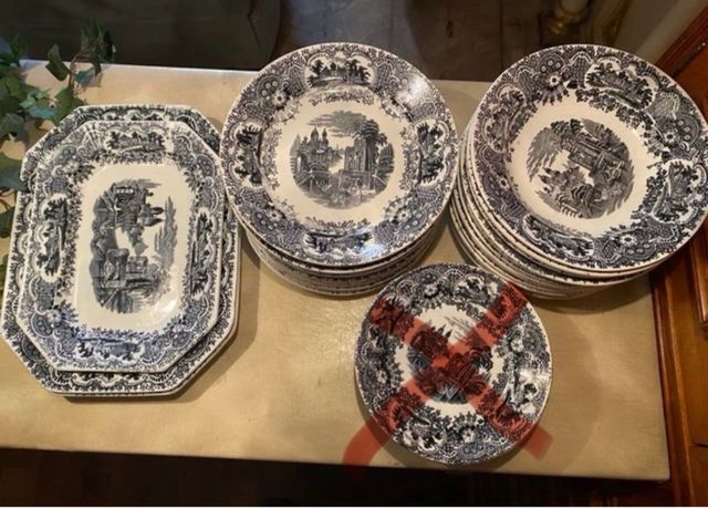 Vajilla Pickman Cartuja Sevilla