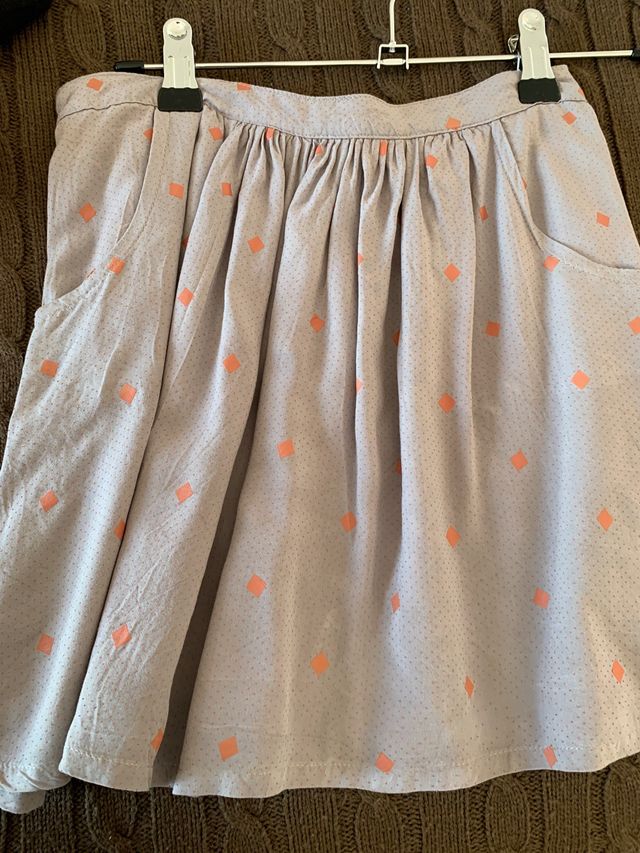 Falda gris Bossa niña