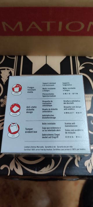 Disquetes de disquetes Imation de 3,5"