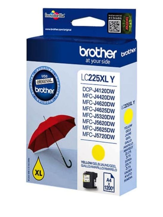 Tinta impresora LC225XL Y (Amarillo/Yellow) nuevo