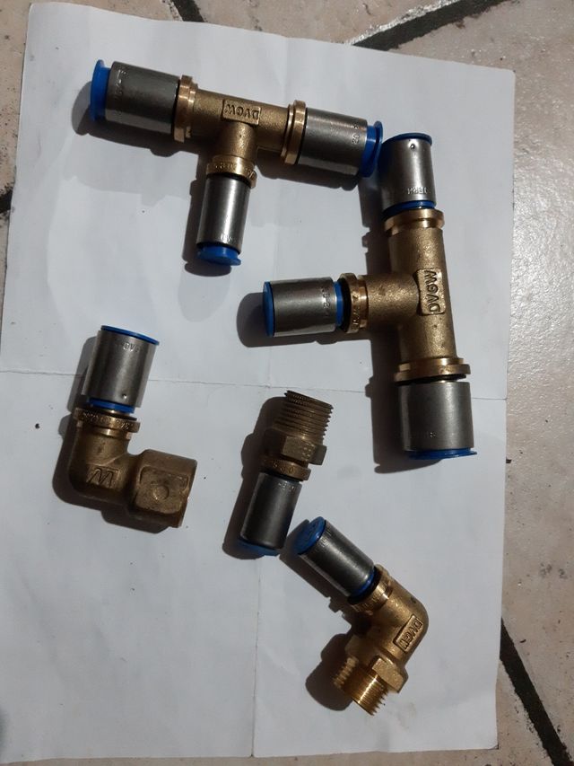 pomelli in ottone x portoncini e raccordi x termo