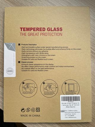 Protector pantalla Samsung Galaxy Tab A7