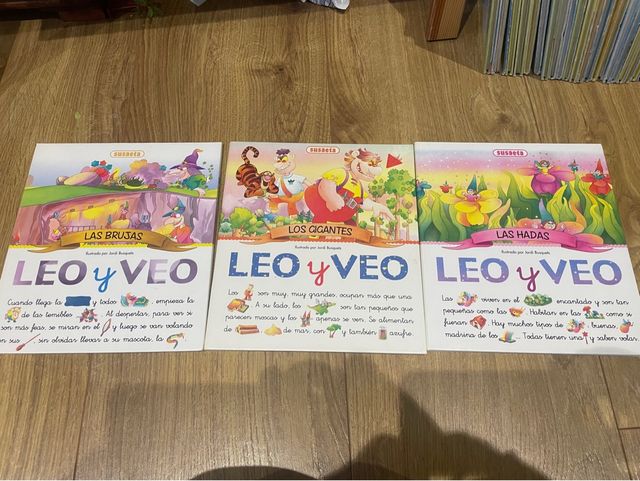 Leo y Veo de Susaeta Pictogramas cuentos