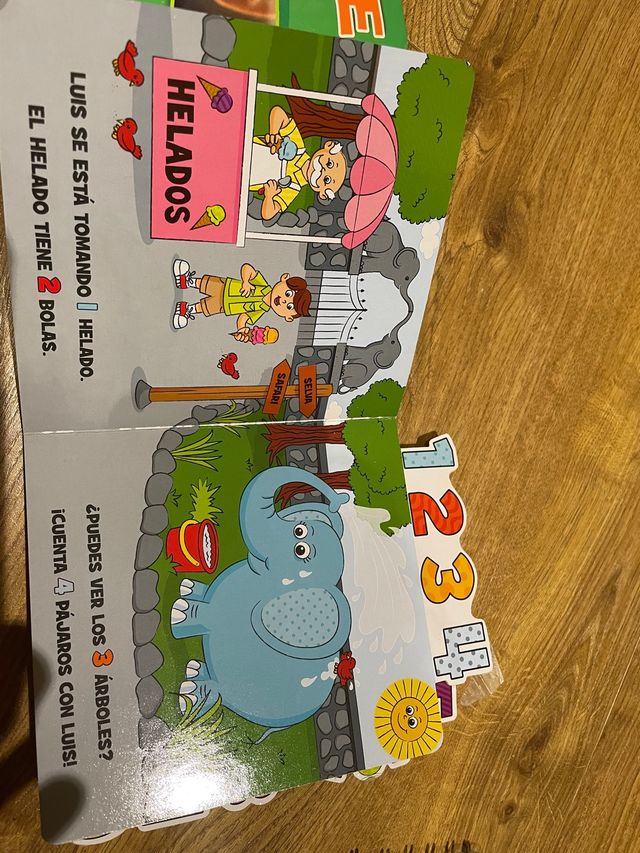 Lote libros puzzle , números y enciclopedia presco