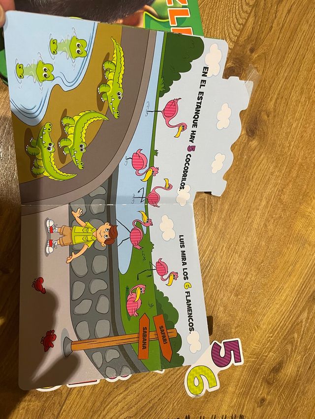 Lote libros puzzle , números y enciclopedia presco