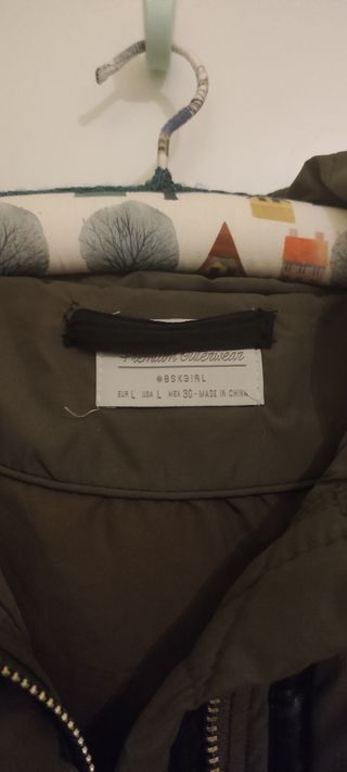 plumífero mujer Bershka 