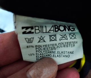 Bañador chico Billabong Px2 militar y amarillo 