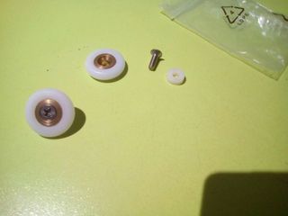 RUEDA. MAMPARA.   DUCHA