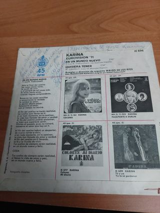 Discos de vinilo singles