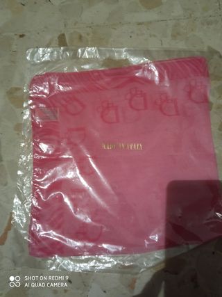 pañuelo de gasa rosa carré nuevo tamaño bandana