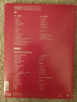 Disco "Prometo" Edición Especial.