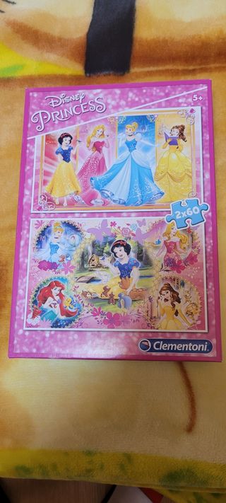 Puzzle Clementoni 2x60 piezas Princesas