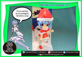 Figura Evangelion Rei Ayanami School Navidad