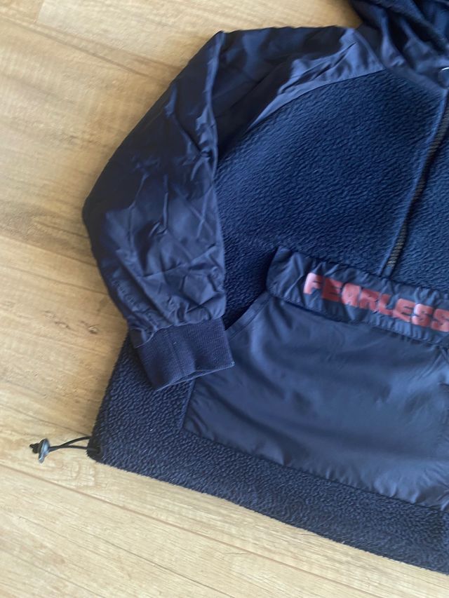 Giacca in pelle di pecora per 5-6 anni