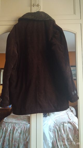 MUYREBAJAD.CHAQUETÓN hombreMujer52 PANA poco u