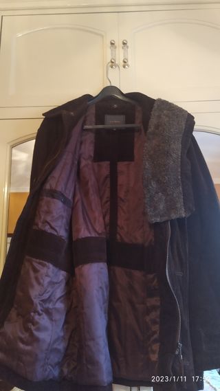 MUYREBAJAD.CHAQUETÓN hombreMujer52 PANA poco u