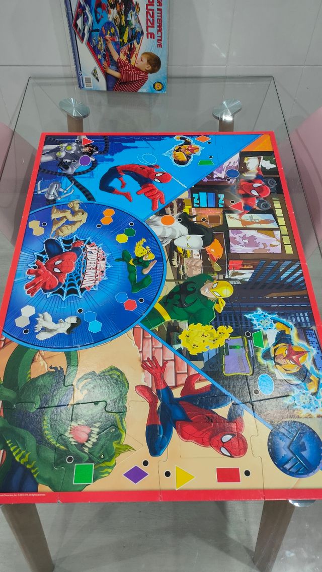 PUZZLE SPIDERMAN FICHAS GRANDES