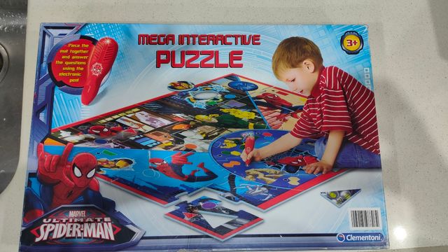 PUZZLE SPIDERMAN FICHAS GRANDES