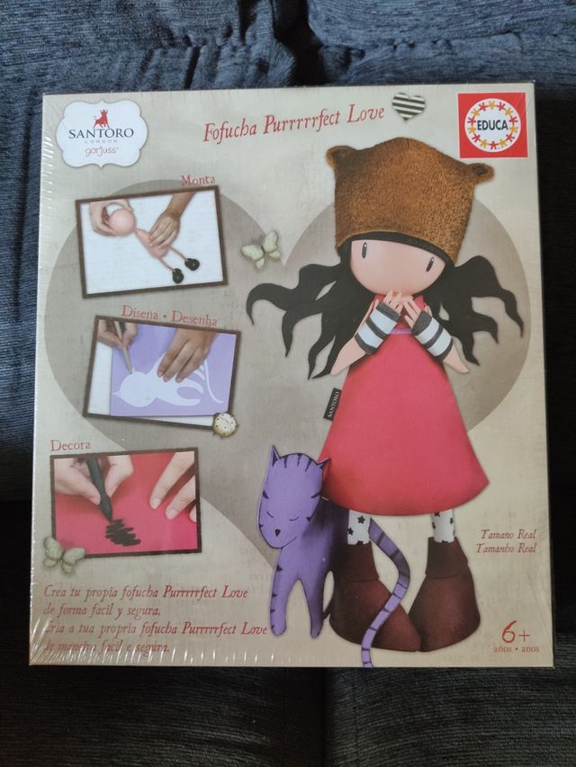 Juego Crea tu Fofucha Gorjuss NUEVO