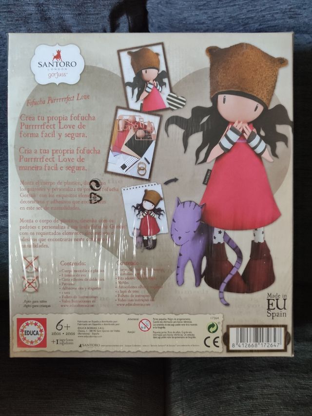 Juego Crea tu Fofucha Gorjuss NUEVO