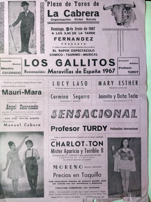 Cartel Cómico Taurino