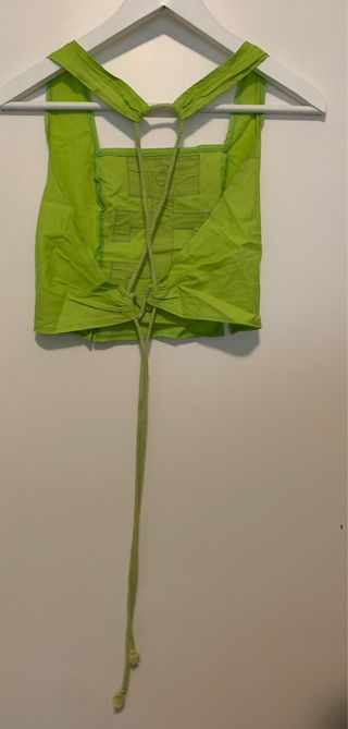 Top étnico verde